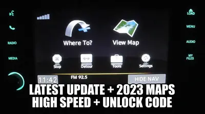 *2023 Maps* 430n Rhb Res Mygig High Speed Uconnect Radio Wrangler Caravan Ram G3 • $349.99