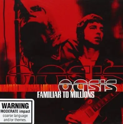 Oasis - Familiar To Millions (Live) - Oasis CD 62VG The Cheap Fast Free Post The • £31.84