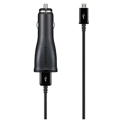 CAR CHARGER VEHICLE PLUG IN POWER ADAPTER USB DATA SYNC CABLE For SAMSUNG PHONES • $10.22