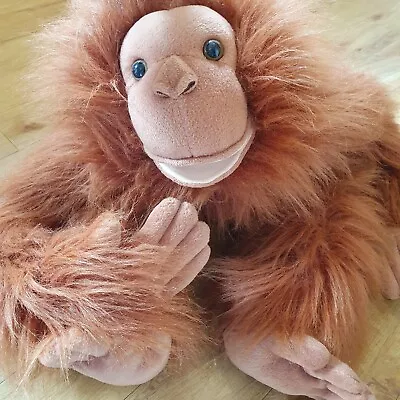 The Puppet Company Large Orangutan Ventriloquist Puppet 27 Inch Soft Toy Monkey • $37.32