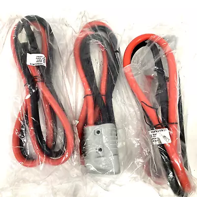 3 Pack SG175 Battery Cable Assembly 4 Gauge AWG To Positive & Negative Lugs • $59.99