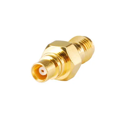 $2.82 • Buy RF SMA Female Jack To MCX Female Straight RF Coax Adapter Connector Goldplated
