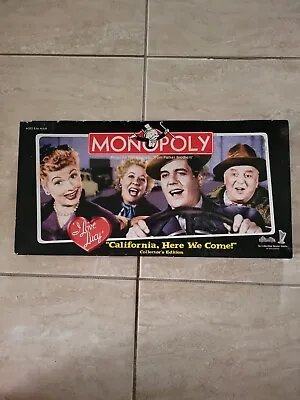 Monopoly CALIFORNIA HERE WE COME! I LOVE LUCY Edition 2005 Game • $50