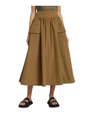 $195 • Buy Staud Irises Skirt Mocha NWT Sz 0 $395