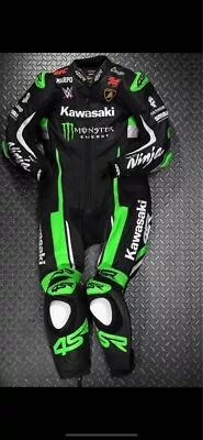 Leather Armored Motorcycle Racing Suit 1 Piece • $349.99