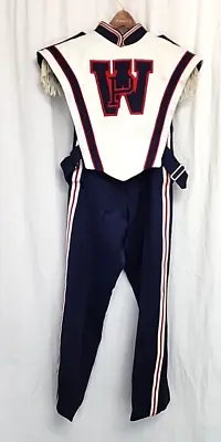 Marching Band Uniform And Pants XS/Small Navy Blue Red White Bobcats • $39.99