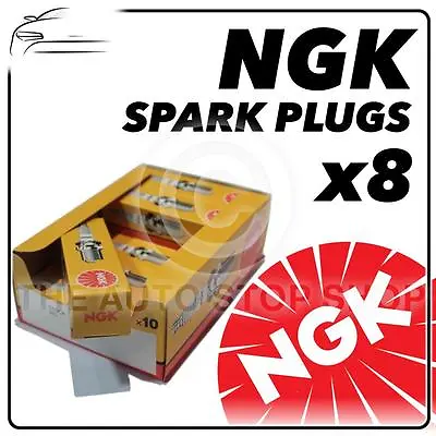 8x NGK SPARK PLUGS Part Number CMR5H Stock No. 7599 New Genuine NGK SPARKPLUGS • $148.07