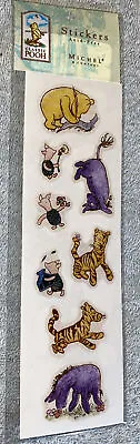 NOS Michel & Co. Classic Pooh Acid Free Sticker Strip • $6.97