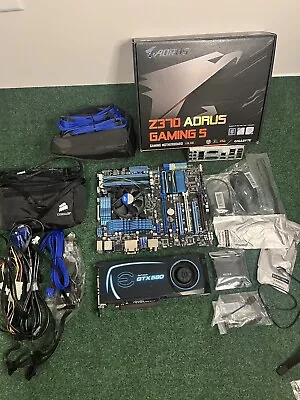 Asus P8z68-v Pro/gen3 Computer Gaming Lot GTX 580 Graphics Card Motherboard • $124.95