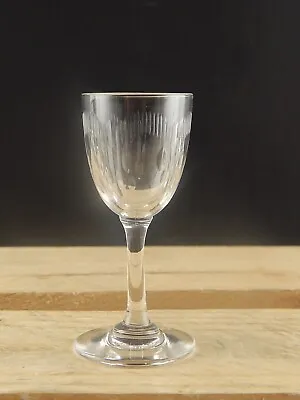 Antique Art Nouveau Crystal Baccarat Moliere 1916 Stem Glass Glasses Rosolio • $22.06