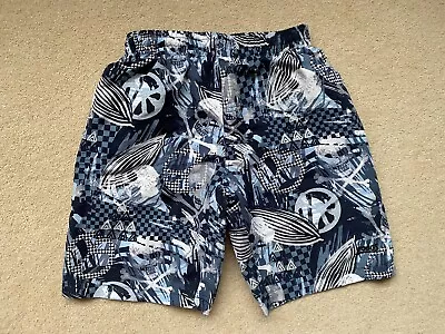 Zoggs Boys Swim Shorts Medium Age 10-11 Years Blue • £9.99