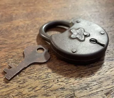 World War II Imperial Japanese Army Cherry Blossom Military Padlock With Key • $230