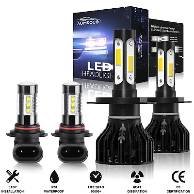 For Toyota Tacoma 2005-2011 LED Headlights High Low Beam Fog Lights Combo Bulbs • $33.99