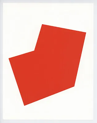 Ellsworth Kelly Original Lithograph  Red Form  • $399.99