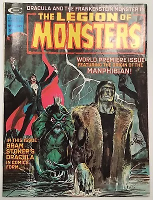 LEGION OF MONSTERS #1 (Marvel Comics 1975) Origin & 1st App (FN+) Neal Adams Cvr • $90