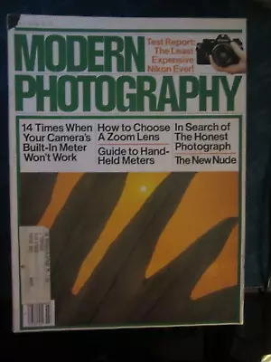 Modern Photography Magazine July 1979 Choose A Zoom Lens N • $14.99