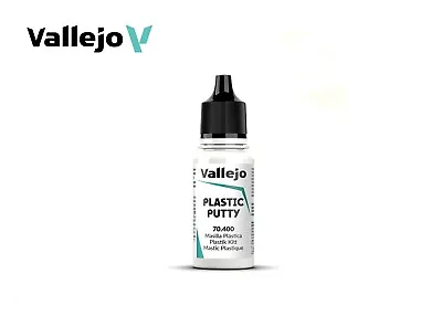 Vallejo Airbrush Paint - Model Air Additives - Plastic Putty 18ml - 70.400 • £2.99