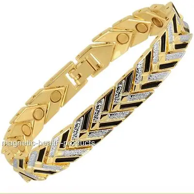 Ladies Magnetic Health Bracelet Carpal Tunnel Bangle Arthritis Pain Relief 3 • £14.99