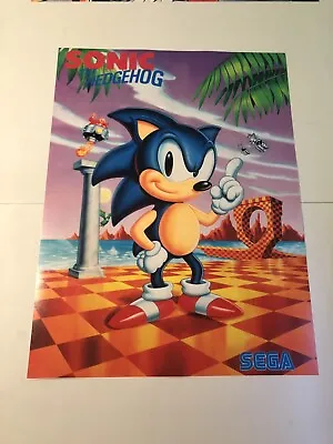 $19.99 • Buy Sonic The Hedgehog Poster 18x24 Genesis Sega Megadrive Artwork