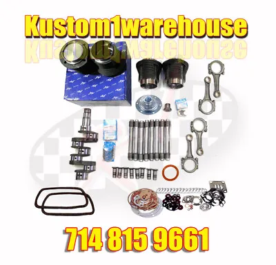 VW 1641cc Volkswagen Engine Rebuild Motor Kit 87 X 69 Slip In Big Bore Kit Bug  • $619