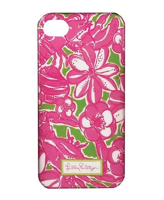 LILLY PULITZER IPhone 5 CORONADO CRAB Mobile Cell Phone Pink Cover TPU Case NEW • $19.95