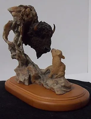 Mill Creek Studios - 45040 Sacred Gift - Buffalo Sculpture - Joe Slockbower • $115