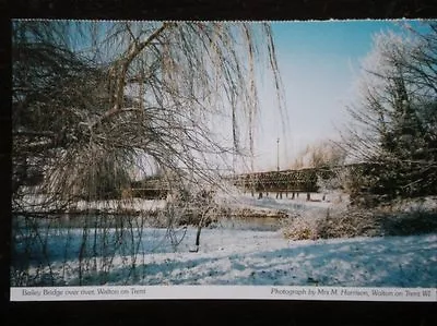 £1.25 • Buy Postcard B38-4 Derbyshire Walton On Trent - Bailey Bridge Over River - Covered I