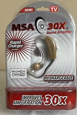 MSA 30x Sound Amplifier Rechargeable New • $18.99