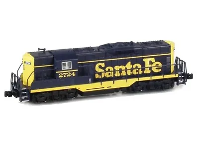 AZL Z Scale Z Gauge American Z Line 62001-1 EMD GP7 ATSF Santa Fe Diesel #2724 • $149.95