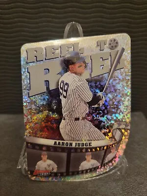 Aaron Judge - 2023 Bowmans Best Reel To Reel MINI DIAMOND Refractor #RR-20 • $2.99