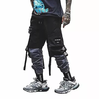 MFCT Techwear Streetwear Cargo Pants Multi-Pocket Urban Mens Joggers • $37