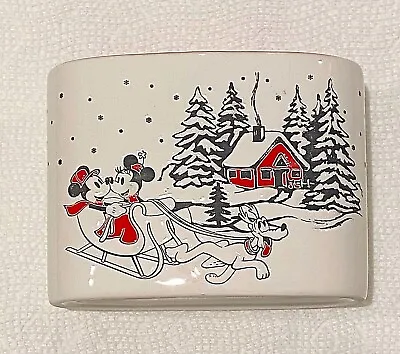 Mickey & Minnie Mouse Holiday Toothbrush Holder • $30
