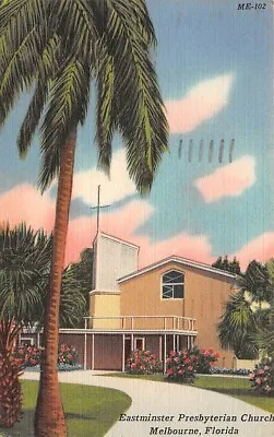 Eastminster Presbyterian Church Melbourne Florida ME -102 Linen • $7.99