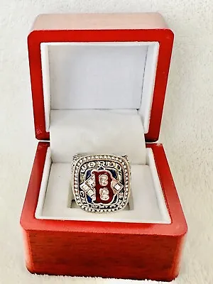 2004 Red Sox World Series Silver Championship Ring W Box 🇺🇸 SHIP • $39.99