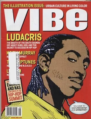 VIBE Magazine; Aug 2003; Ludacris Elephant Man Keith Murray • $12.50