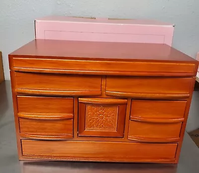 Mele & Co. Large Wood Jewelry Box • $150
