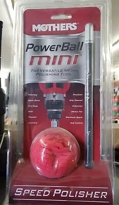 Mothers PowerBall Mini The Versatile Metal Polishing Tool Speed Polisher • $24.95