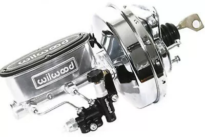 Chrome Ford Mustang Polished Wilwood Master Cylinder Booster & Proportion Valve • $489.50