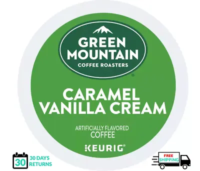 Green Mountain Caramel Vanilla Keurig Coffee K-cups YOU PICK THE SIZE  • $30.99