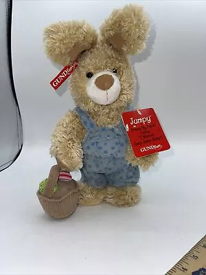 Gund Plush Musical Bunny Sings  I Wanna Jump Jump Jump   12   Stuffed Animal  • $19.50