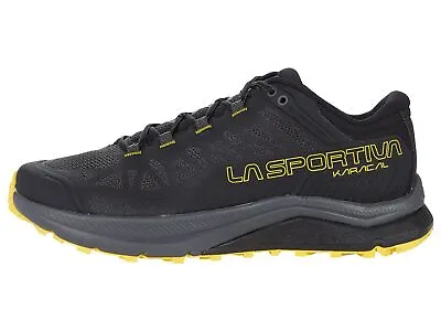 La Sportiva Men's Karacal Trail Running Shoes Black/Yellow 11.5 D Medium US • $64.99