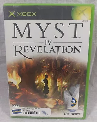 Myst IV: Revelation (Microsoft Xbox 2005)(COMPLETE)(TESTED) • $14.99