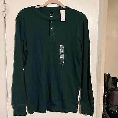 Gap Thermal Top Mens SZ-small ( GREEN ) Long Sleeve • $24.99