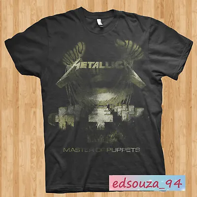 Metallica Unisex T Shirt Master Of Puppets Distressed Classic Rock Metal Band • $16.95