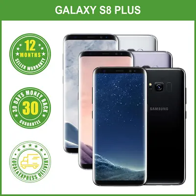 New Unlocked Samsung Galaxy S8+ Plus G955F 64G Smartphone FREE EXPRESS • $259