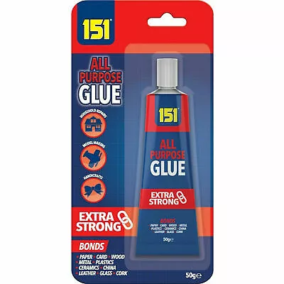 New 151 All Purpose Glue Adhesive 30g For All Materials DIY Extra Strong Multi T • £3.59