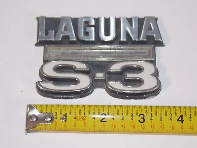 Vintage 1974 Chevrolet Chevy Leguna S-3 Fender Badge Emblem 345383 • $19