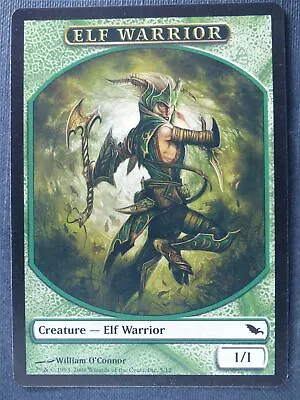 Elf Warrior Token - Mtg Card #4NE • £1.29