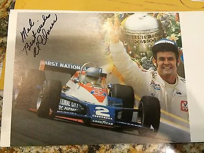 Al Unser Autographed Signed Indy 500  Photo 1979 • $30