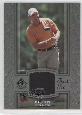 2005 SP Signature First Tee Brian Davis #33 Rookie RC • $2.82